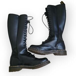 Dr. Martens Black Lace Up Boots